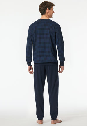 Schiesser Pyjama 182194 Nightblue