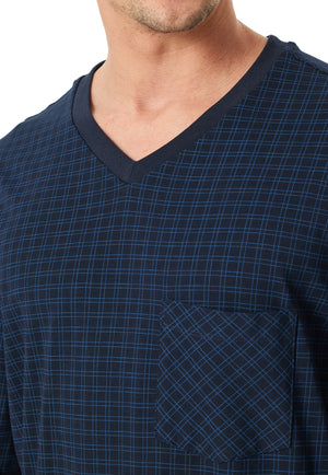 Schiesser Pyjama 182194 Nightblue