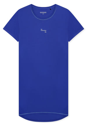 Nachthemd Schiesser 181252 Royal Blue