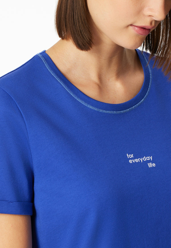 Nachthemd Schiesser 181252 Royal Blue