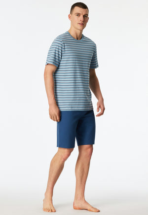 Schiesser Shortama 183592 Pacific Blue