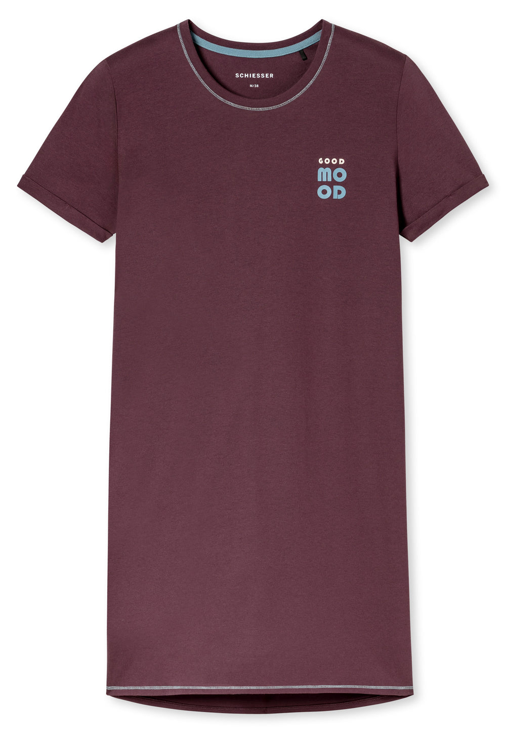 Schiesser Dames Nachthemd 181252 Cocoa Brown