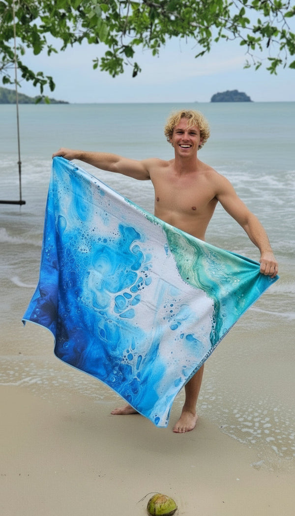 SooBluu Travel Towel Watamu Aqua