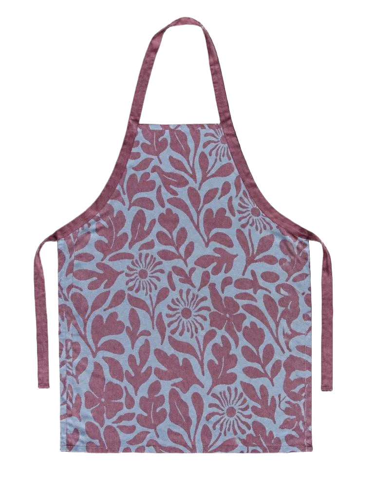 Return to Sender Schort Carina Flower Burgundy GOTS