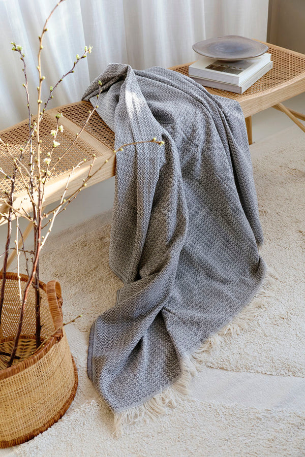 Linolux Plaid Borg Antracite