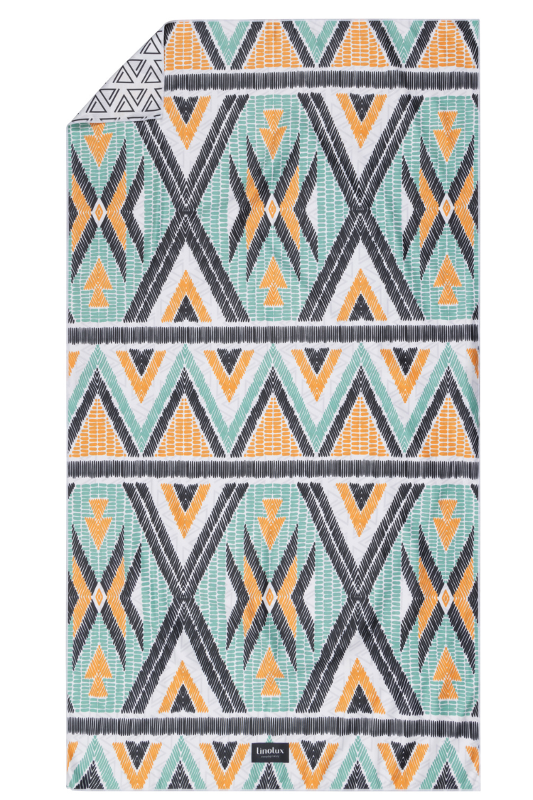 Strandlaken Linolux Canggu Beach Blue Green