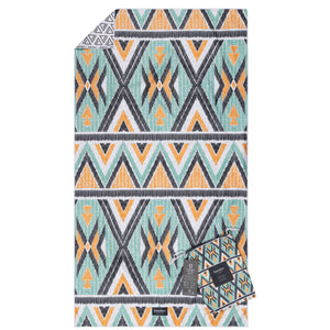 Strandlaken Linolux Canggu Beach Blue Green