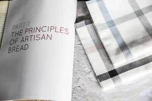 Jorzolino Theedoek 3 Kleur Ruit Grey/Black/Sand 65x65