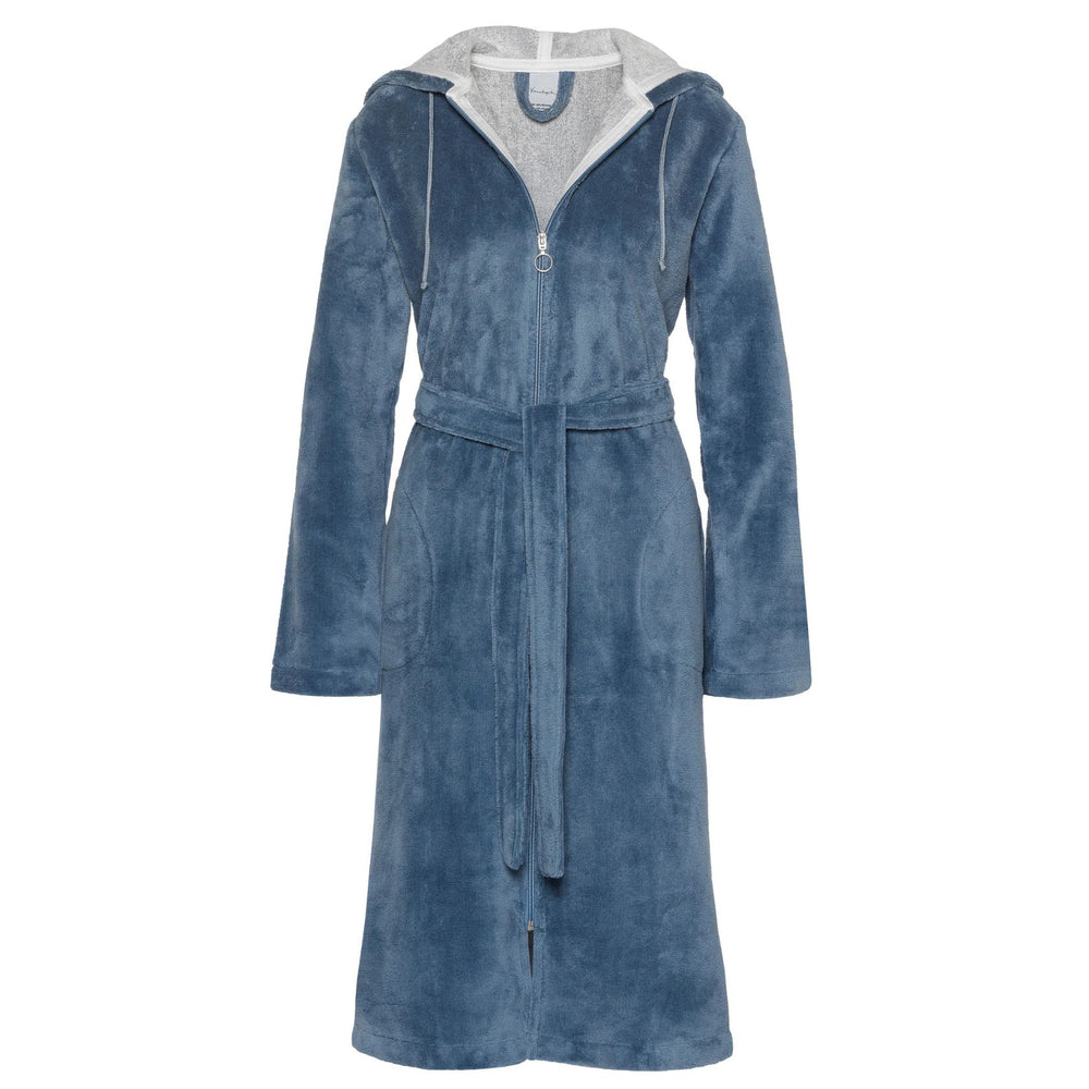 Badjas met rits Vandyck Duchess China Blue