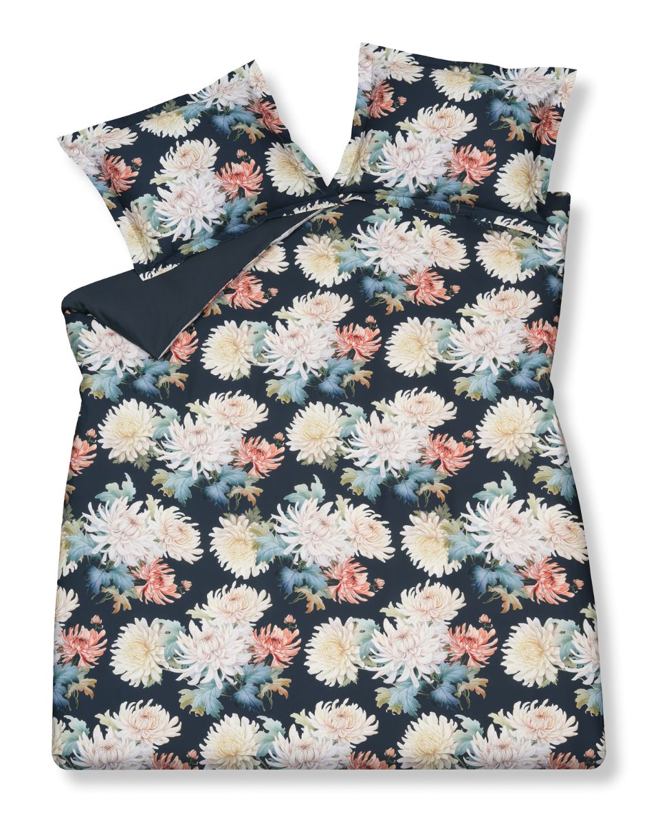 Dekbedovertrek Vandyck Floral Bliss Blue Ink