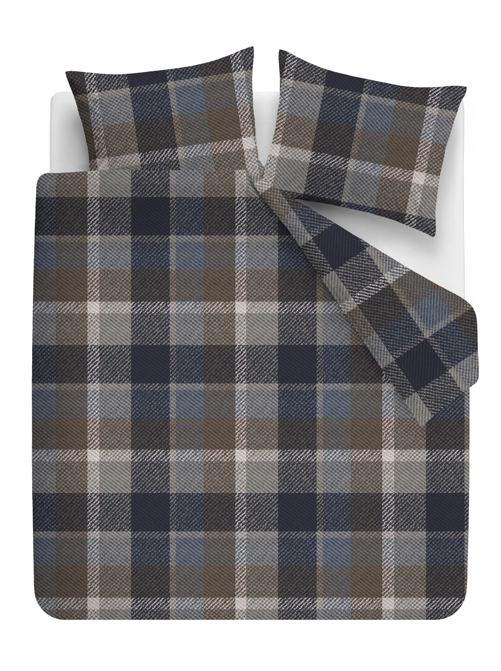 Beddinghouse Dekbedovertrek Trevian Blue - Flanel