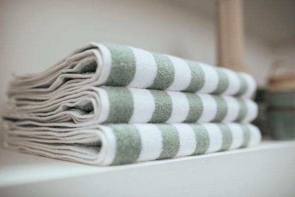 Vandyck Badgoed Verona Stripes Smoke Green