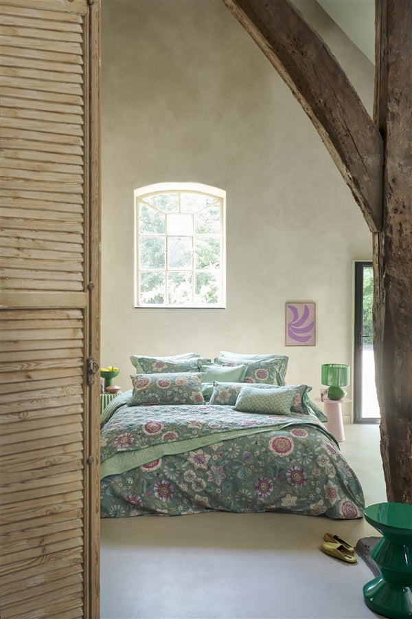 Dekbedovertrek Pip Studio Viva Las Flores Green