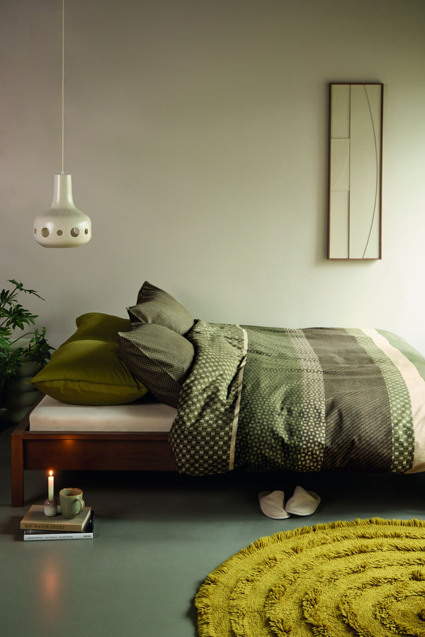 Dekbedovertrek Beddinghouse Fera Green Flanel