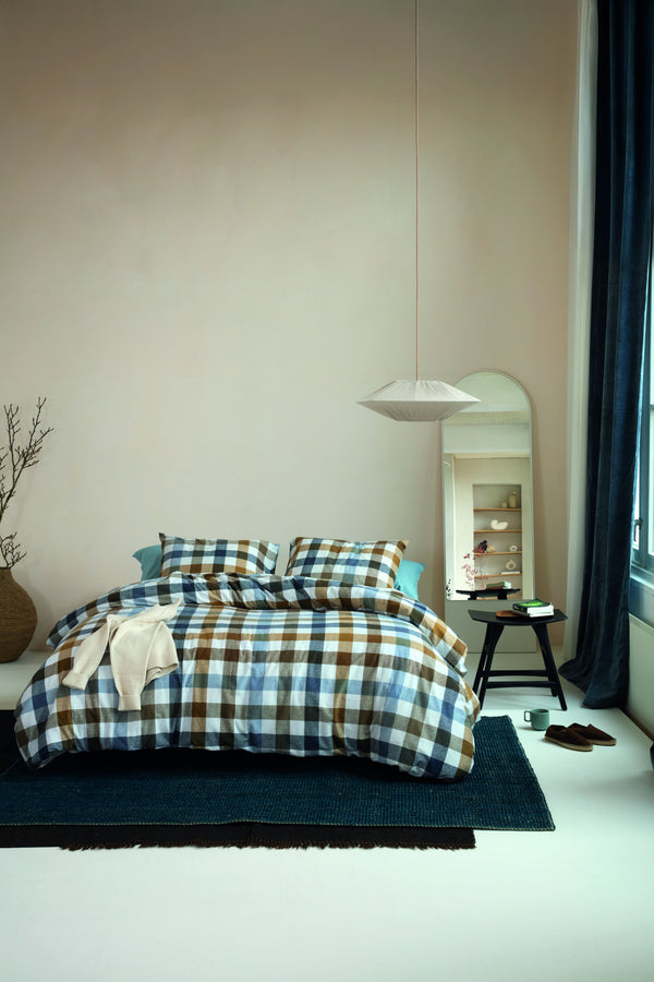 Dekbedovertrek Beddinghouse Sem Blue Flanel