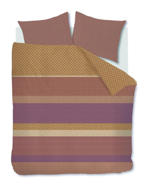 Dekbedovertrek Beddinghouse Fera Brown Flanel