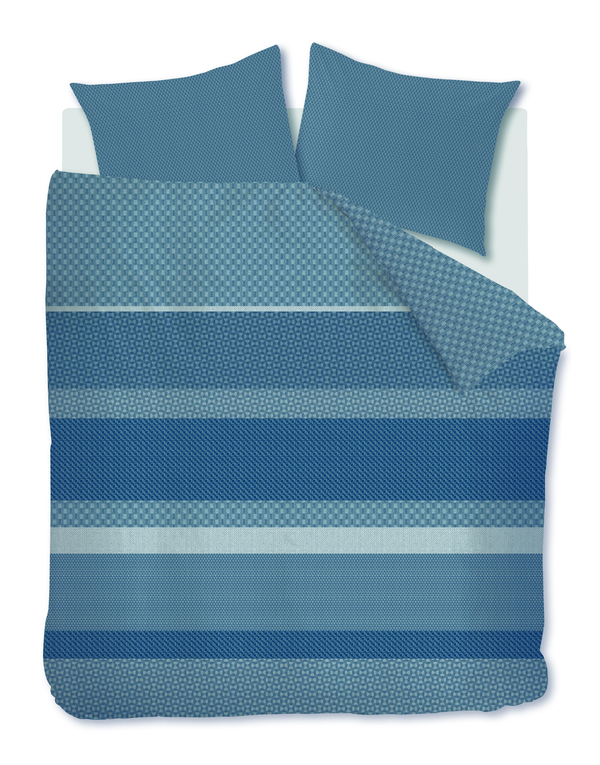 Dekbedovertrek Beddinghouse Fera Blue Flanel
