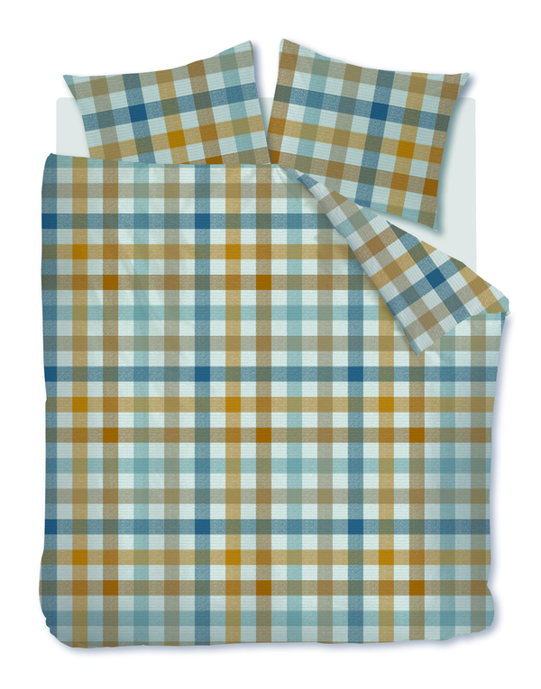 Dekbedovertrek Beddinghouse Sem Blue Flanel