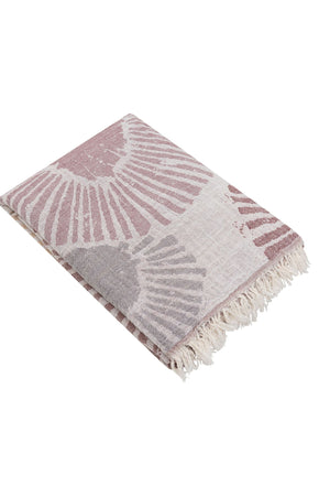 Hamamdoek Zusenzomer Alya Grey/Brown