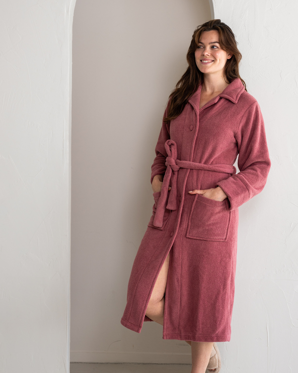 Badjas Linolux Vita Plum