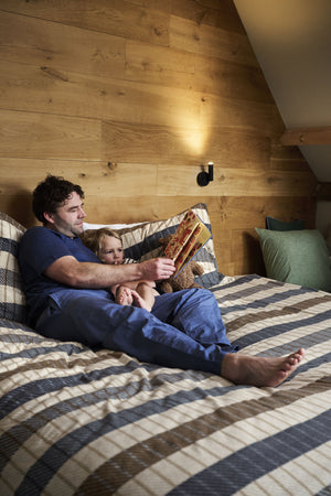 Dekbedovertrek Beddinghouse Bo Blue - flanel