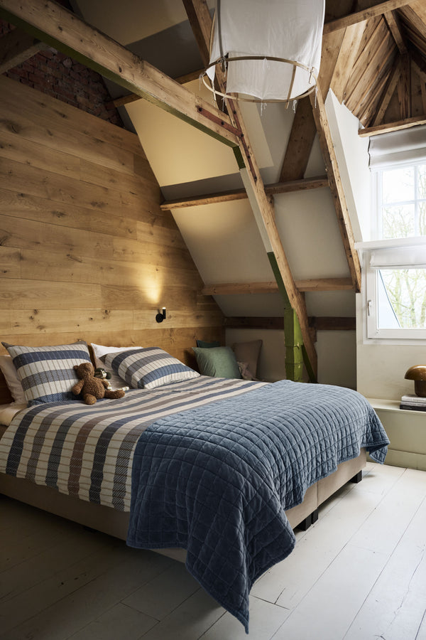 Dekbedovertrek Beddinghouse Bo Blue - flanel