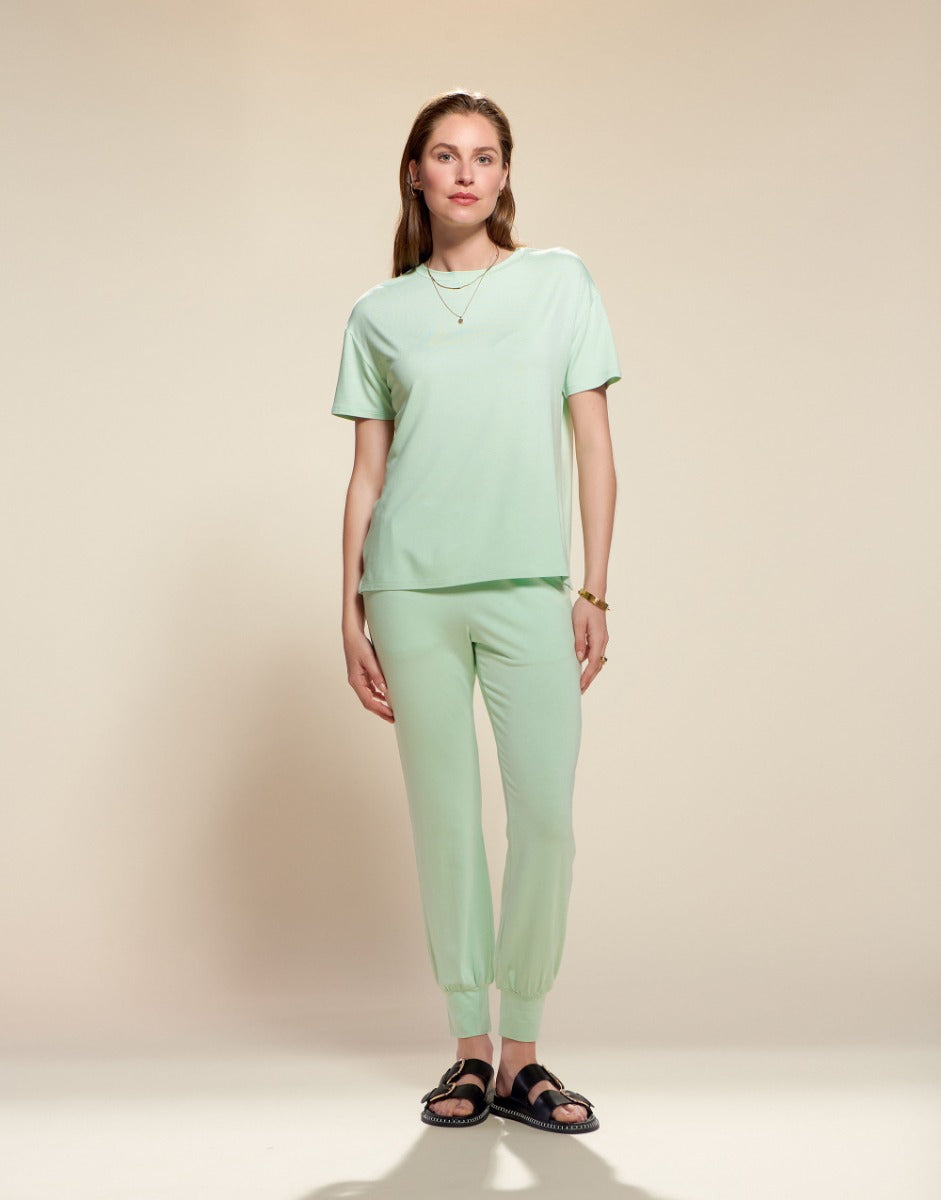 Top Essenza Denna Uni Subtle Green