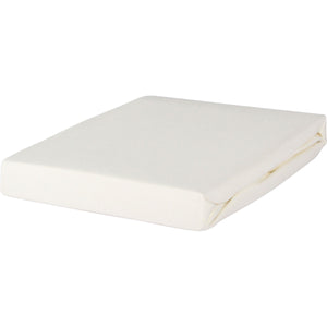 Splittopper Hoeslaken Livello Jersey Stretch Off White 