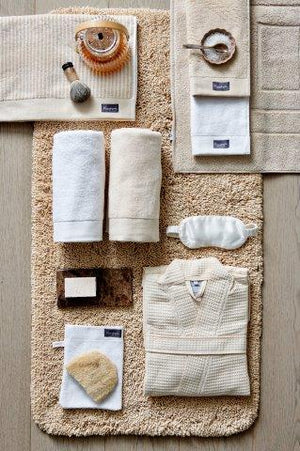 Badtextiel Vandyck Home Petit Ligne Bleached Sand combi