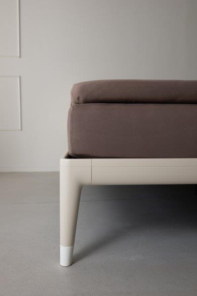 Splittopper Hoeslaken linolux Jersey Excellent Taupe