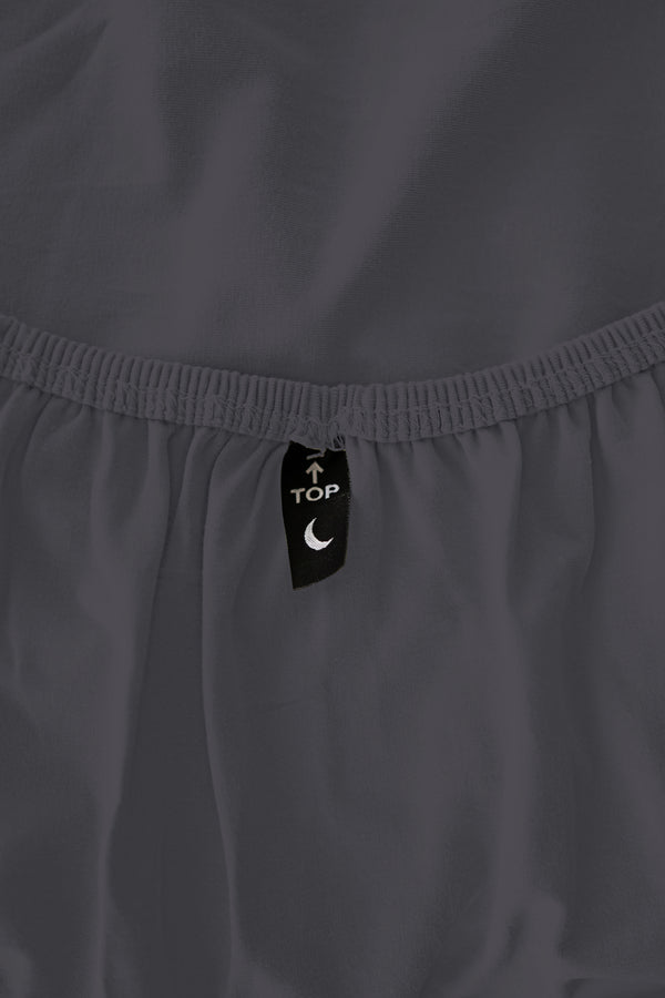 Hoeslaken Linolux Jersey Excellent Dark Grey