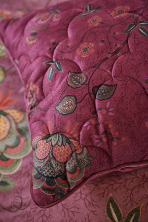 Pip Studio Sierkussen Mumbai Morning Dark Pink 45x70
