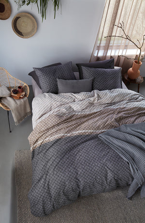 Dekbedovertrek Beddinghouse Naomi Antracite