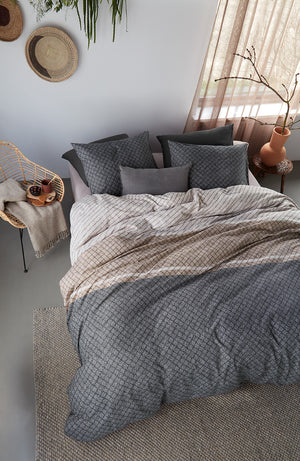 Dekbedovertrek Beddinghouse Naomi Antracite