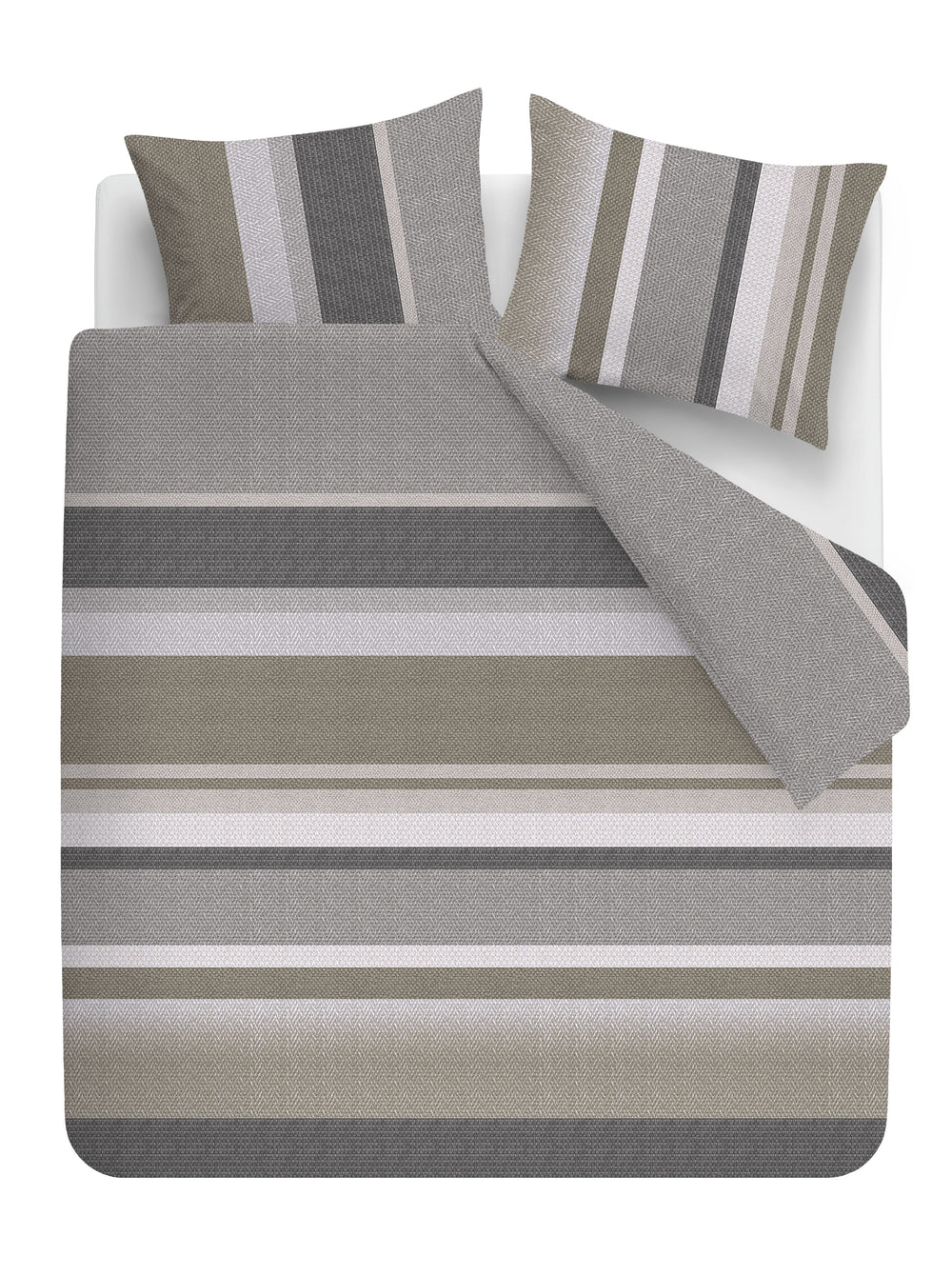 Beddinghouse Dekbedovertrek Nyls Grey - flanel