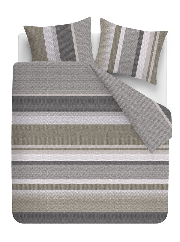 Beddinghouse Dekbedovertrek Nyls Grey - flanel
