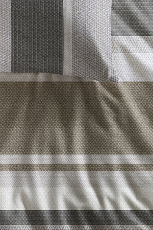 Beddinghouse Dekbedovertrek Nyls Grey - flanel