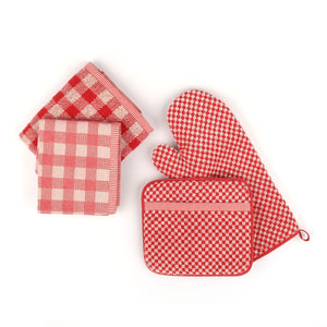 Ovenwant Bunzlau Castle Small Check Red