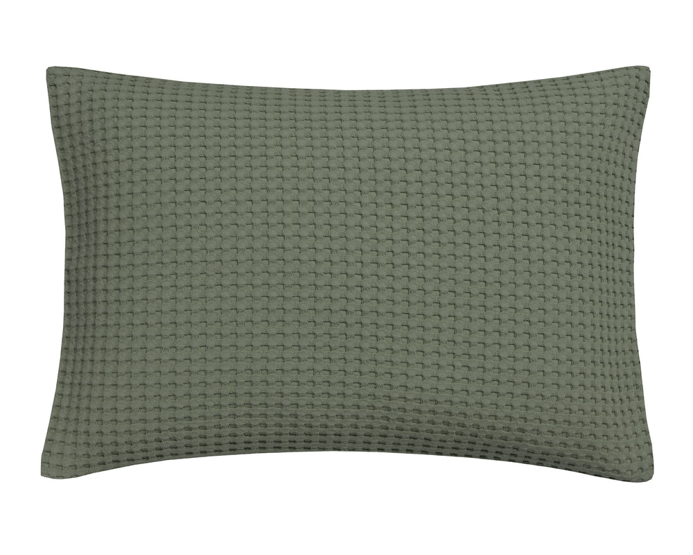 Sloop Vandyck Pique wafel Earth Green