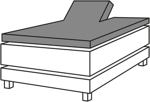 Splittopper Hoeslaken Linolux Jersey Excellent Green
