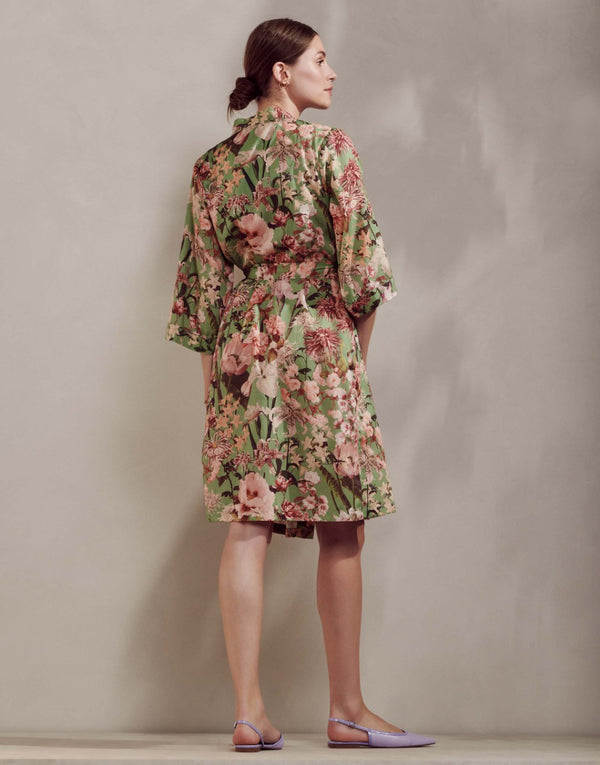 Kimono Badjas Essenza Sarai Noleste model achter