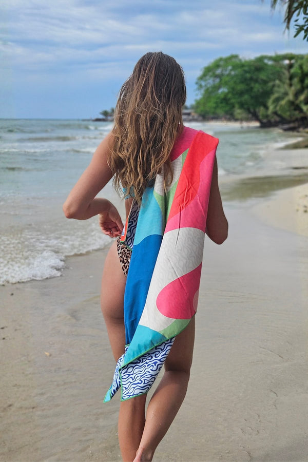 Strandlaken SooBluu Travel Towel Flow Multi