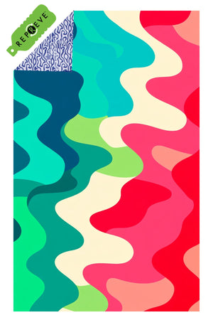 Strandlaken SooBluu Travel Towel Flow Multi