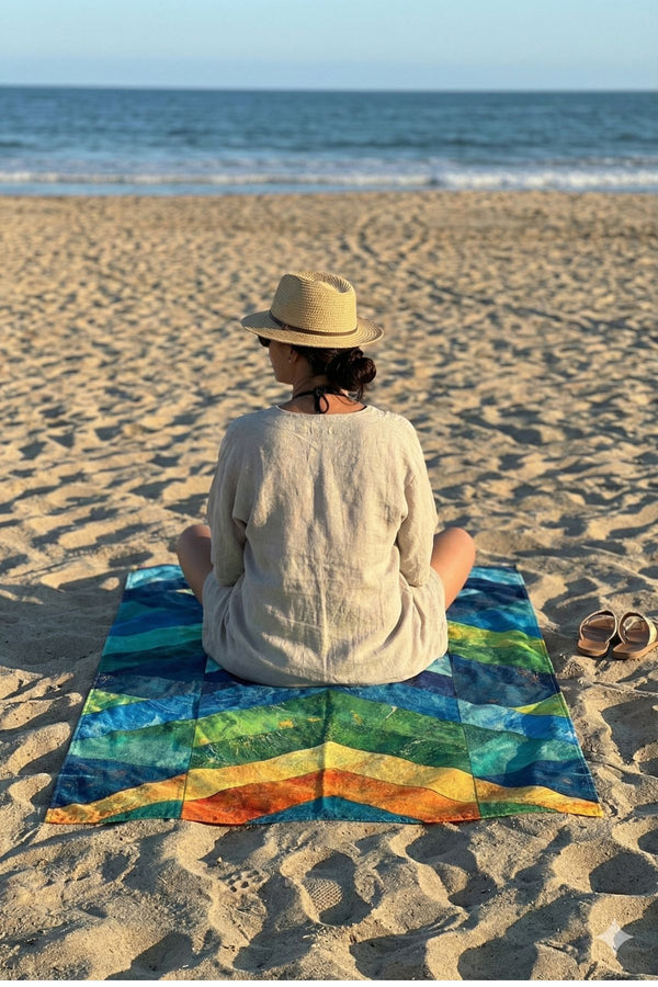Strandlaken XL SooBluu Travel Towel Arrow