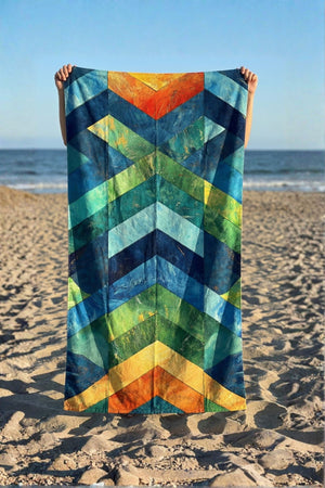 Strandlaken XL SooBluu Travel Towel Arrow
