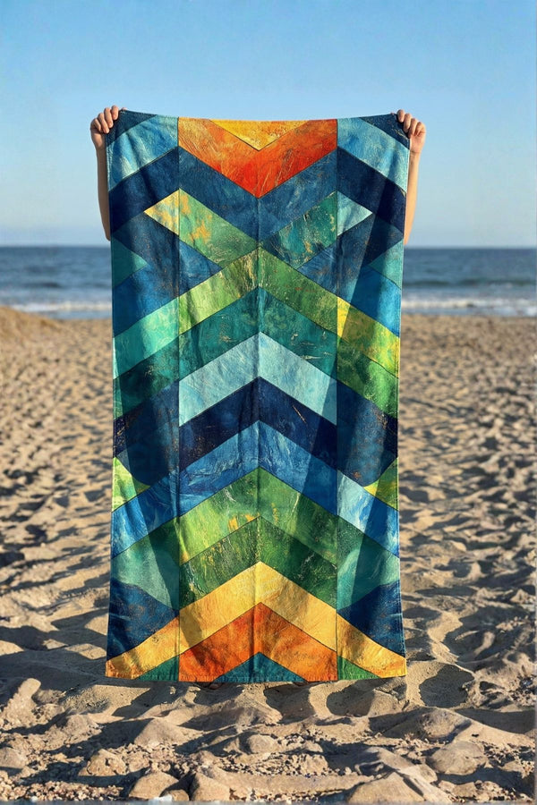 Strandlaken XL SooBluu Travel Towel Arrow