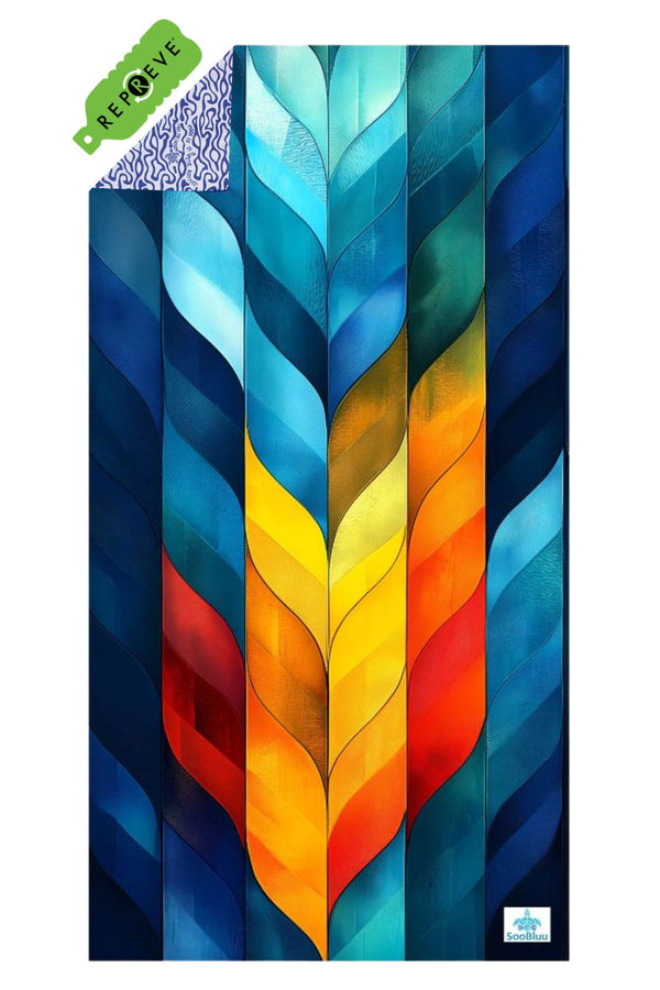 Strandlaken XL SooBluu Travel Towel Flame