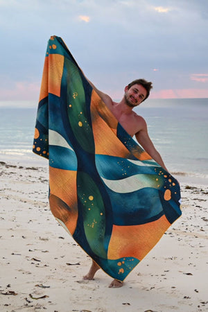 Strandlaken XL SooBluu Travel Towel Storm