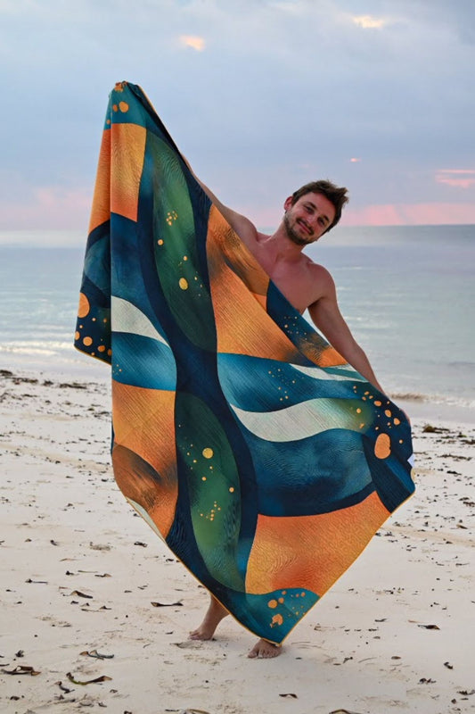 Strandlaken XL SooBluu Travel Towel Storm