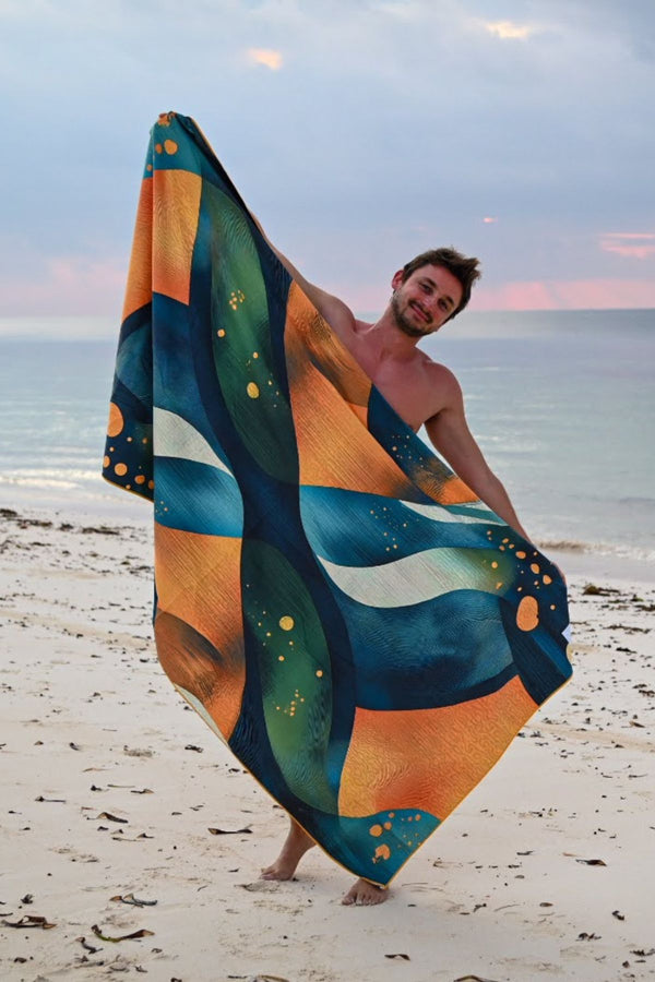 Strandlaken XL SooBluu Travel Towel Storm
